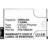 Batteries N Accessories BNA-WB-P9307 E Book E Reader Battery - Li-Pol, 3.7V, 1900mAh, Ultra High Capacity - Replacement for Amazon S11GTSF01A Battery