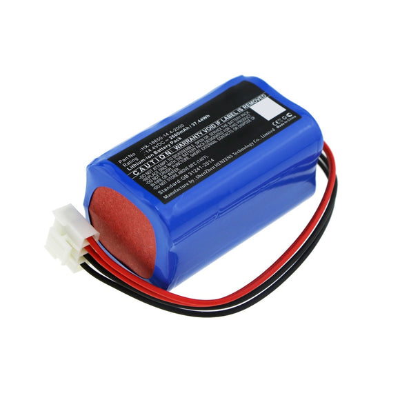Batteries N Accessories BNA-WB-L10839 Medical Battery - Li-ion, 14.4V, 2600mAh, Ultra High Capacity - Replacement for Carewell HX-18650-14.4-2000 Battery