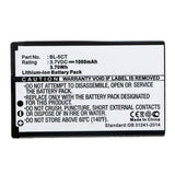 Batteries N Accessories BNA-WB-L16486 Cell Phone Battery - Li-ion, 3.7V, 1000mAh, Ultra High Capacity - Replacement for Nokia BL-5CT Battery