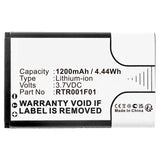 Batteries N Accessories BNA-WB-L380 Cordless Phone Battery - Li-Ion, 3.7V, 1200 mAh, Ultra High Capacity - Replacement for AGFEO 690104 Battery