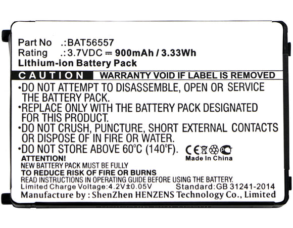 Batteries N Accessories BNA-WB-BLI-5571 2-Way Radio Battery - Li-Ion, 3.7V, 900 mAh, Ultra High Capacity Battery - Replacement for Motorola SNN5571B Battery