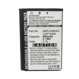 Batteries N Accessories BNA-WB-L16378 Cell Phone Battery - Li-ion, 3.7V, 850mAh, Ultra High Capacity - Replacement for LG LGIP-420A Battery