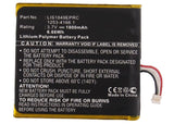 Batteries N Accessories BNA-WB-P3657 Cell Phone Battery - Li-Pol, 3.7V, 1800 mAh, Ultra High Capacity Battery - Replacement for Sony Ericsson 1253-4166.1 Battery