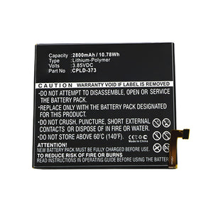 Batteries N Accessories BNA-WB-P10038 Cell Phone Battery - Li-Pol, 3.85V, 2800mAh, Ultra High Capacity - Replacement for Coolpad CPLD-373 Battery