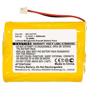 Batteries N Accessories BNA-WB-L10909 PLC Battery - Li-MnO2, 6V, 2000mAh, Ultra High Capacity - Replacement for Panasonic 0 Battery