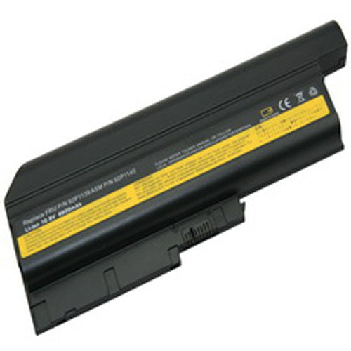 Batteries N Accessories BNA-WB-3340 Laptop Battery - li-ion, 10.8V, 6600 mAh, Ultra High Capacity Battery - Replacement for IBM T60H Battery