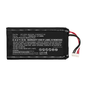 Batteries N Accessories BNA-WB-P15742 Equipment Battery - Li-Pol, 3.7V, 10000mAh, Ultra High Capacity - Replacement for EXFO GP-2209 Battery