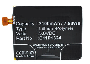 Batteries N Accessories BNA-WB-P3091 Cell Phone Battery - Li-Pol, 3.8V, 2100 mAh, Ultra High Capacity Battery - Replacement for Asus 0B200-00850000 Battery