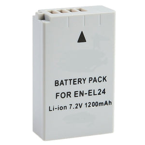 Batteries N Accessories BNA-WB-ENEL24 Digital Camera Battery - li-ion, 7.2V, 1200 mAh, Ultra High Capacity Battery - Replacement for Nikon EN-EL24 Battery