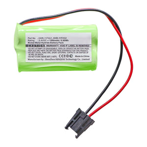 Batteries N Accessories BNA-WB-H14281 PLC Battery - Ni-MH, 2.4V, 1500mAh, Ultra High Capacity - Replacement for Yokogawa HHR-11F2A1 Battery