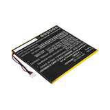 Batteries N Accessories BNA-WB-P13791 Tablet Battery - Li-Pol, 3.7V, 4000mAh, Ultra High Capacity - Replacement for Insignia PR-3797103 Battery