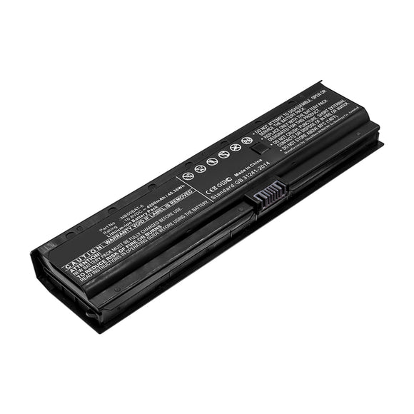 Batteries N Accessories BNA-WB-L10580 Laptop Battery - Li-ion, 10.8V, 4200mAh, Ultra High Capacity - Replacement for Clevo NB50BAT-6 Battery