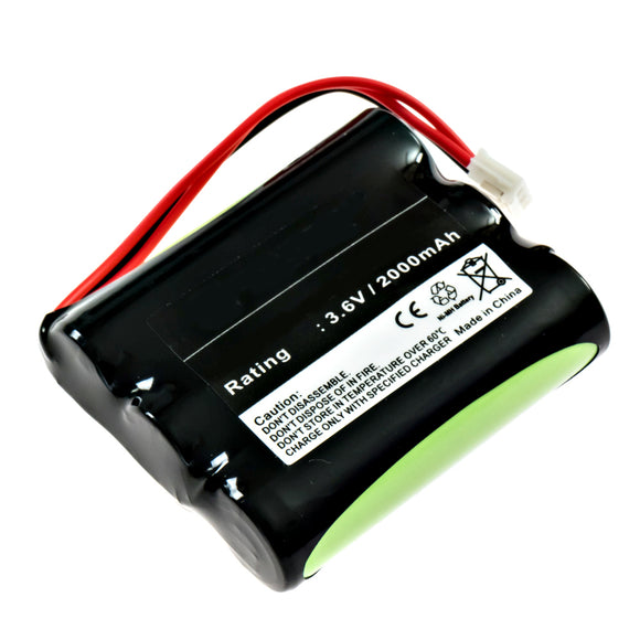 Batteries N Accessories BNA-WB-H346 Cordless Phone Battery - Ni-MH, 3.6 V, 2000 mAh, Ultra High Capacity Battery - Replacement for GE 5-2699 Battery