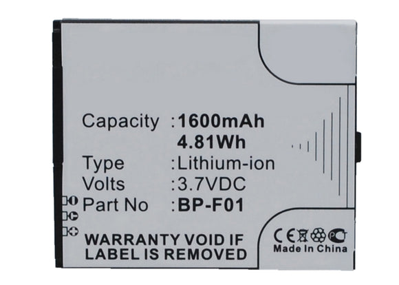 Batteries N Accessories BNA-WB-L3538 Cell Phone Battery - Li-Ion, 3.7V, 1300 mAh, Ultra High Capacity Battery - Replacement for PHICOMM BP-F01 Battery