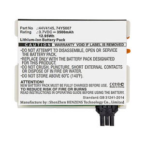 Batteries N Accessories BNA-WB-L12786 Raid Controller Battery - Li-ion, 3.7V, 3500mAh, Ultra High Capacity - Replacement for IBM 44V4145 Battery