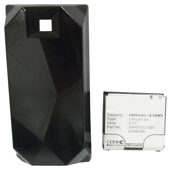 Batteries N Accessories BNA-WB-L3263 Cell Phone Battery - Li-Ion, 3.7V, 2400 mAh, Ultra High Capacity Battery - Replacement for DOPOD 35H00113-003 Battery