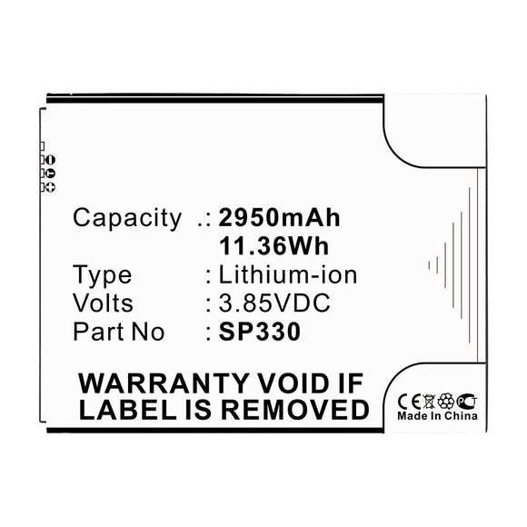 Batteries N Accessories BNA-WB-L14633 Cell Phone Battery - Li-ion, 3.85V, 2950mAh, Ultra High Capacity - Replacement for Nokia SP330 Battery