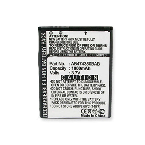 Batteries N Accessories BNA-WB-BLI 1006-1 Cell Phone Battery - Li-Ion, 3.7V, 1000 mAh, Ultra High Capacity Battery - Replacement for Samsung SGH-T749 Battery