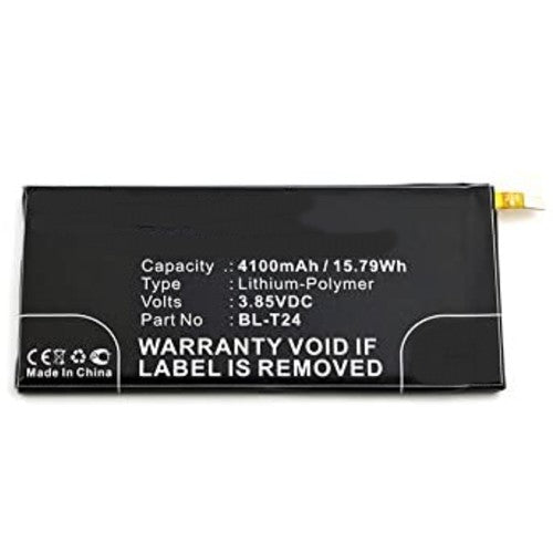 Batteries N Accessories BNA-WB-P3874 Cell Phone Battery - Li-Pol, 3.85, 4100mAh, Ultra High Capacity Battery - Replacement for LG BL-T24, EAC63340001, EAC63358901 Battery