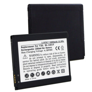 Batteries N Accessories BNA-WB-BLI-1497-3.2 Cell Phone Battery - Li-Ion, 3.8V, 3200 mAh, Ultra High Capacity Battery - Replacement for LG BL-44E1F Battery