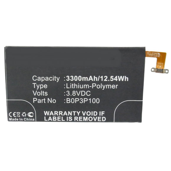 Batteries N Accessories BNA-WB-P3329 Cell Phone Battery - Li-Pol, 3.8V, 3300 mAh, Ultra High Capacity Battery - Replacement for HTC 35H00211-00M Battery