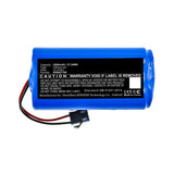 Batteries N Accessories BNA-WB-L13847 Vacuum Cleaner Battery - Li-ion, 14.4V, 2600mAh, Ultra High Capacity - Replacement for Shark RVBAT700 Battery