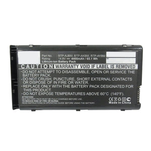 Batteries N Accessories BNA-WB-L16635 Laptop Battery - Li-ion, 14.4V, 4400mAh, Ultra High Capacity - Replacement for Medion BTP-AJBM Battery