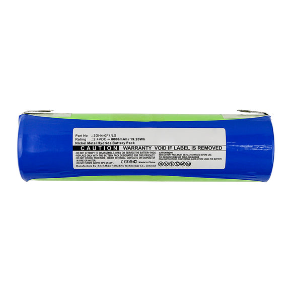 Batteries N Accessories BNA-WB-H15732 Emergency Lighting Battery - Ni-MH, 2.4V, 8000mAh, Ultra High Capacity - Replacement for ONELUX NCD24SS Battery