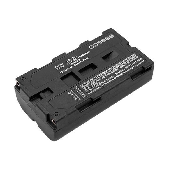 Batteries N Accessories BNA-WB-L16256 Printer Battery - Li-ion, 7.4V, 3400mAh, Ultra High Capacity - Replacement for Epson NP-500 Battery