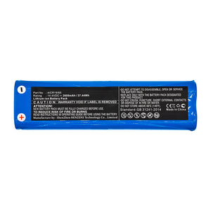 Batteries N Accessories BNA-WB-L15412 Vacuum Cleaner Battery - Li-ion, 14.4V, 2600mAh, Ultra High Capacity - Replacement for Bissell 4ICR19/65 Battery