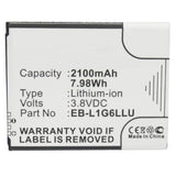 Batteries N Accessories BNA-WB-L3114 Cell Phone Battery - Li-Ion, 3.8V, 2100 mAh, Ultra High Capacity Battery - Replacement for AT&T EB585158LP Battery