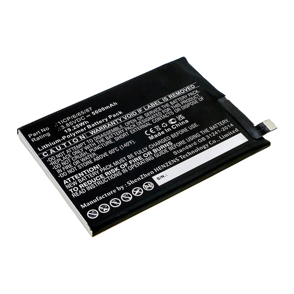 Batteries N Accessories BNA-WB-P17086 Cell Phone Battery - Li-pol, 3.85V, 5000mAh, Ultra High Capacity - Replacement for UMI BT-914 Battery