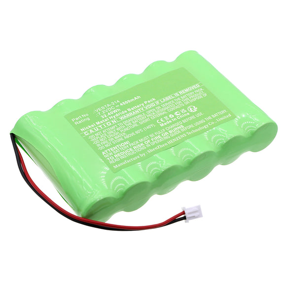 Batteries N Accessories BNA-WB-H18728 Alarm System Battery - Ni-MH, 7.2V, 4500mAh, Ultra High Capacity - Replacement for Vesta VESTA-214 Battery