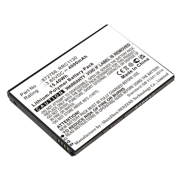 Batteries N Accessories BNA-WB-P17408 Equipment Battery - Li-Pol, 3.85V, 4000mAh, Ultra High Capacity - Replacement for Leica RRC1130 Battery