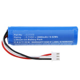 Batteries N Accessories BNA-WB-L18664 Wifi Hotspot Battery - Li-ion, 3.7V, 2600mAh, Ultra High Capacity - Replacement for Yeacomm Z2200B Battery