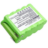 Batteries N Accessories BNA-WB-H8598 Equipment Battery - Ni-MH, 12V, 3800mAh, Ultra High Capacity Battery - Replacement for Trimble 571204270, 572204270 Battery