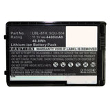 Batteries N Accessories BNA-WB-L12524 Laptop Battery - Li-ion, 11.1V, 4400mAh, Ultra High Capacity - Replacement for Lenovo LBL-81X Battery