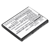 Batteries N Accessories BNA-WB-L18754 Cell Phone Battery - Li-ion, 3.7V, 900mAh, Ultra High Capacity - Replacement for Panasonic 514047AR Battery