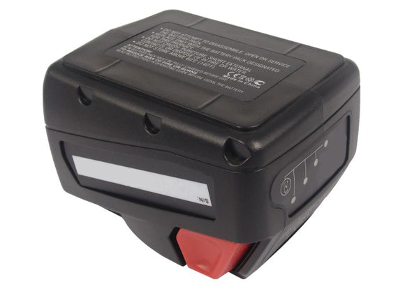 Batteries N Accessories BNA-WB-L8543 Power Tools Battery - Li-ion, 18V, 2000mAh, Ultra High Capacity Battery - Replacement for Milwaukee 48-11-1830 Battery