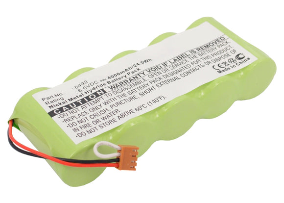 Batteries N Accessories BNA-WB-H11783 Medical Battery - Ni-MH, 6V, 4000mAh, Ultra High Capacity - Replacement for Respironics OM11198 Battery