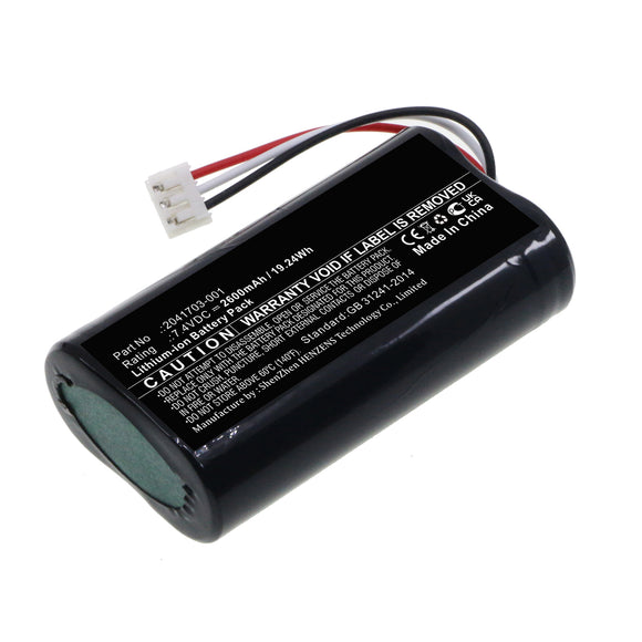 Batteries N Accessories BNA-WB-L17489 Medical Battery - Li-ion, 7.4V, 3400mAh, Ultra High Capacity - Replacement for GE 2041703-001 Battery