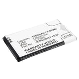 Batteries N Accessories BNA-WB-L9954 Cell Phone Battery - Li-ion, 3.7V, 1050mAh, Ultra High Capacity - Replacement for Bea-fon ICP4/38/57 1S1P Battery