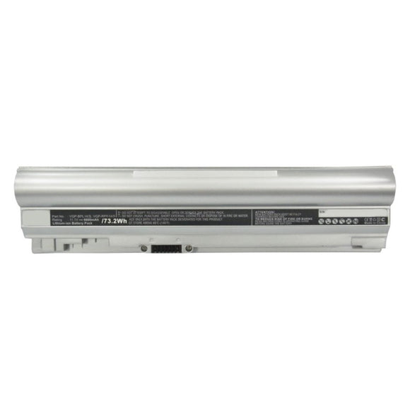 Batteries N Accessories BNA-WB-L10731 Laptop Battery - Li-ion, 11.1V, 6600mAh, Ultra High Capacity - Replacement for Sony VGP-BPL14 Battery