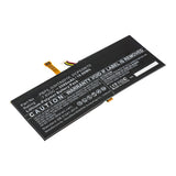 Batteries N Accessories BNA-WB-P16730 Tablet Battery - Li-Pol, 7.6V, 2500mAh, Ultra High Capacity - Replacement for Microsoft PBP5 Battery