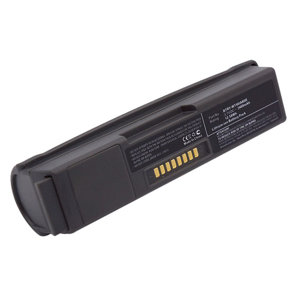 Batteries N Accessories BNA-WB-L1313 Barcode Scanner Battery - Li-ion, 3.7, 3400mAh, Ultra High Capacity Battery - Replacement for Symbol 55-000166-01, BTRY-WT40IAB0E Battery