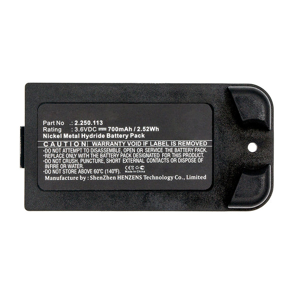 Batteries N Accessories BNA-WB-H15348 Remote Control Battery - Ni-MH, 3.6V, 700mAh, Ultra High Capacity - Replacement for NBB 2.250.113 Battery