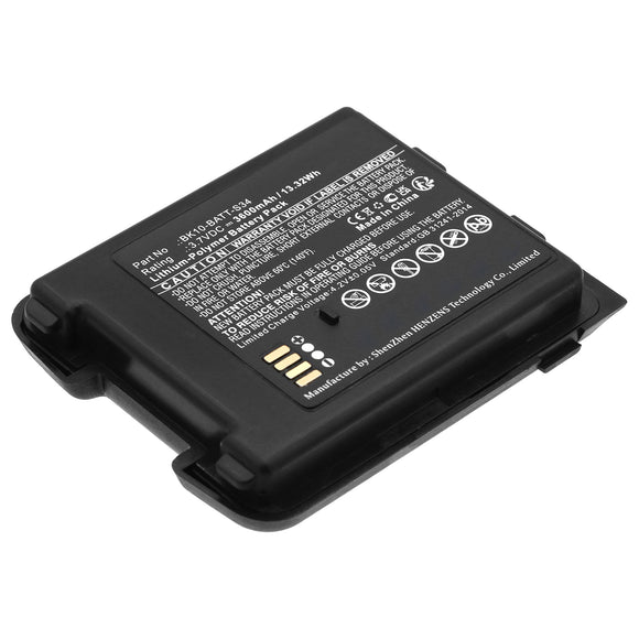 Batteries N Accessories BNA-WB-P18739 Barcode Scanner Battery - Li-Pol, 3.7V, 3600mAh, Ultra High Capacity - Replacement for M3 Mobile BK10-BATT-S34 Battery