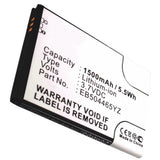 Batteries N Accessories BNA-WB-L3941 Cell Phone Battery - Li-ion, 3.7, 1500mAh, Ultra High Capacity Battery - Replacement for Samsung EB504465IZ, EB504465YZ Battery