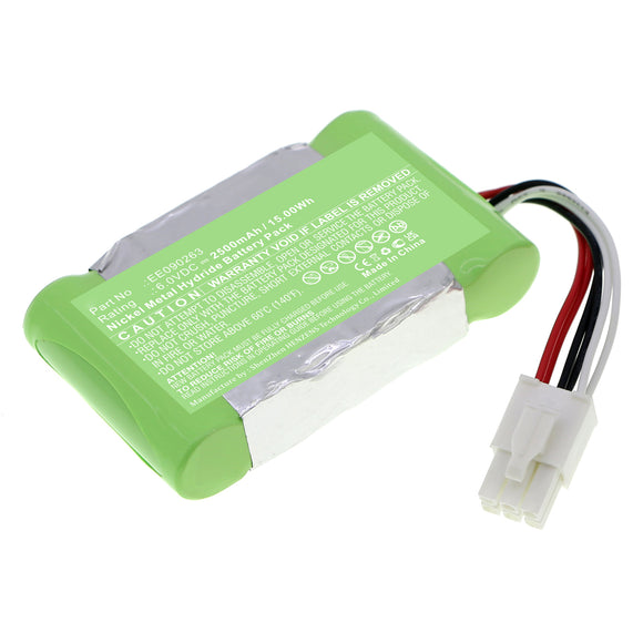 Batteries N Accessories BNA-WB-H17500 Medical Battery - Ni-MH, 6V, 2500mAh, Ultra High Capacity - Replacement for Siemens EE090263 Battery