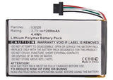 Batteries N Accessories BNA-WB-P4251 GPS Battery - Li-Pol, 3.7V, 1200 mAh, Ultra High Capacity Battery - Replacement for Navigon 3028 Battery
